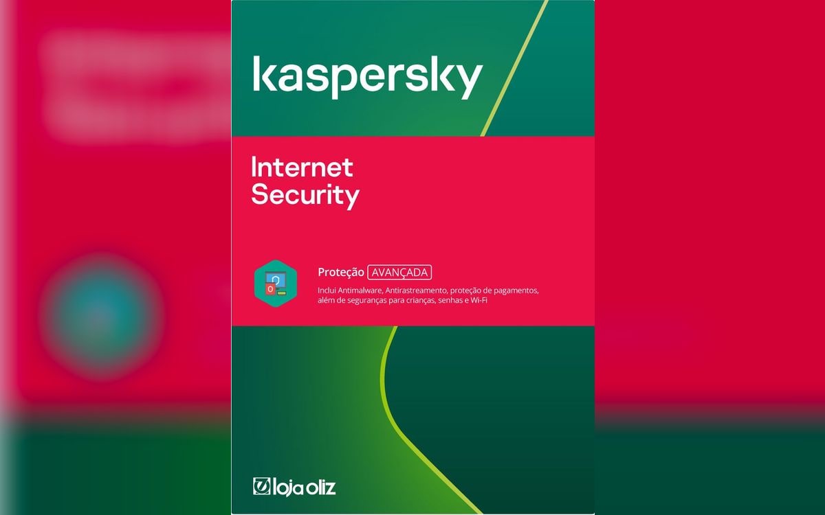 Kaspersky Antivírus Internet Security 3 Dispositivos, 2 Anos
