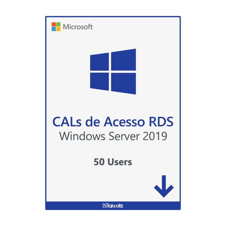 RDS Windows Server 2019 Standard - 50 Users