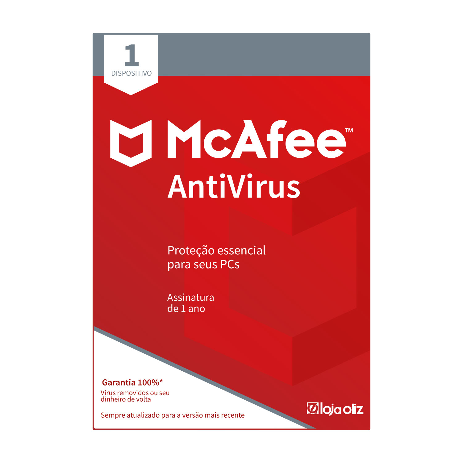 McAfee Total Protection - 1 dispositivo - 1 Ano