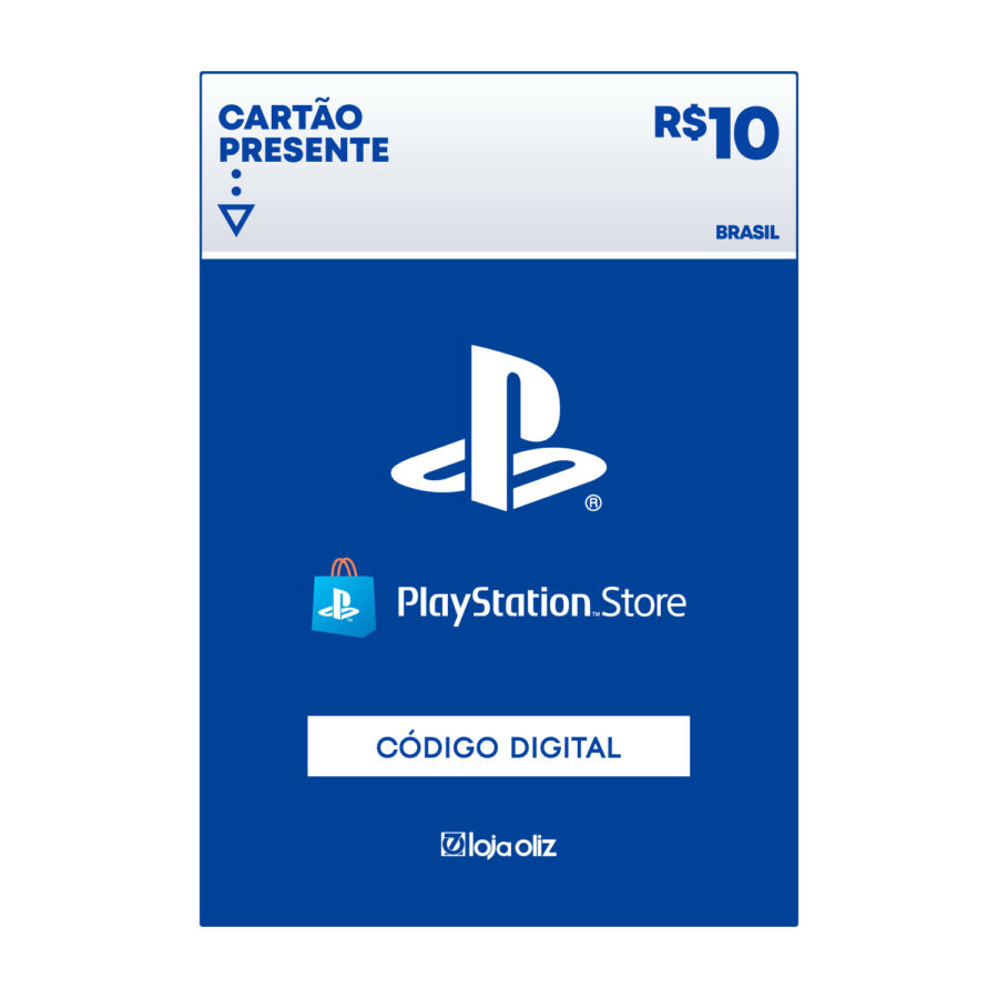 Cartao Presente Playstation 10 Reais