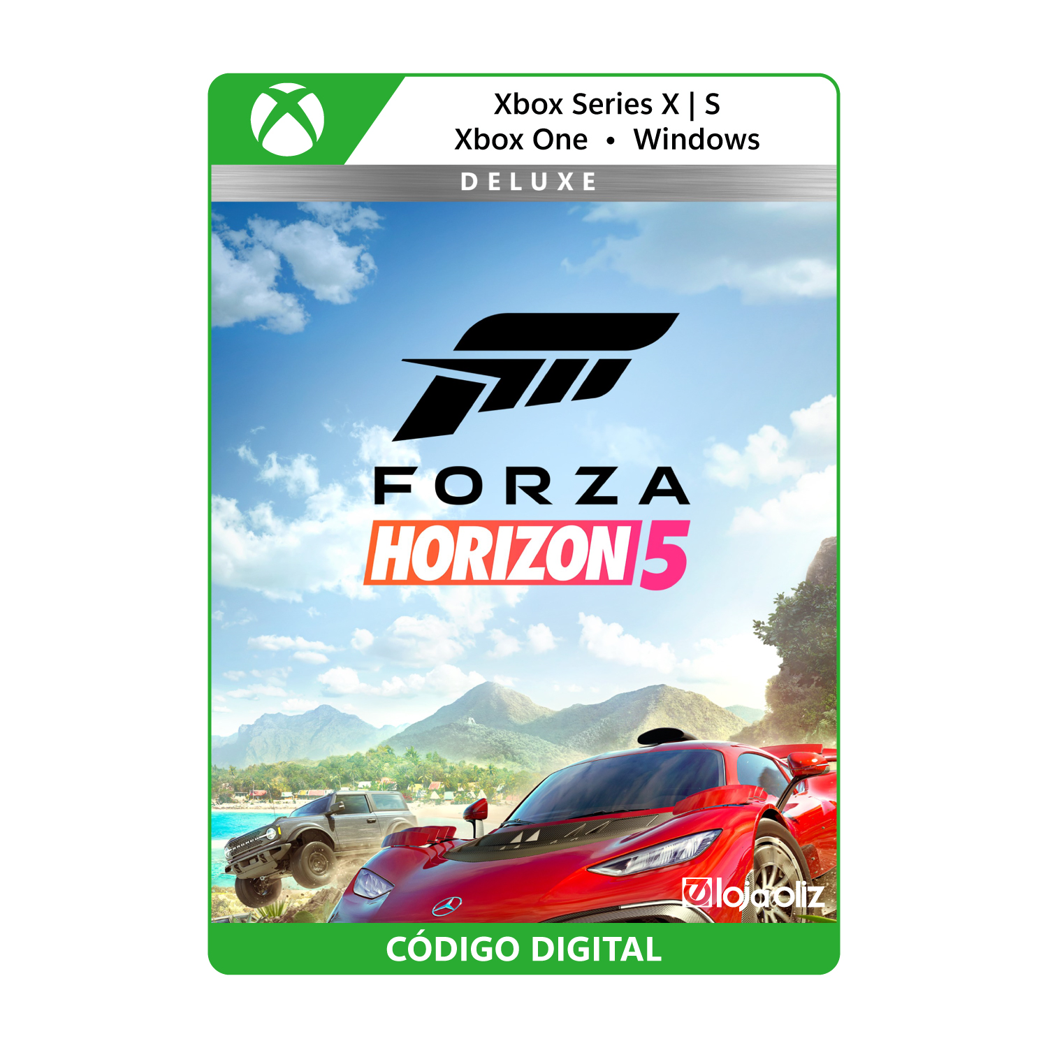 Forza Horizon 5 Edição Suprema PC Microsoft Online - Loja DrexGames - A sua  Loja De Games